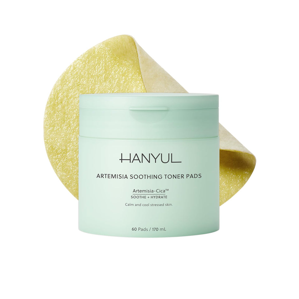 Hanyul front packaging showing calming ingredients and benefits