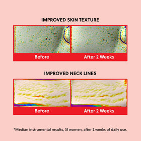 Hanyul cream applied on hand demonstrating quick absorption and plumpness