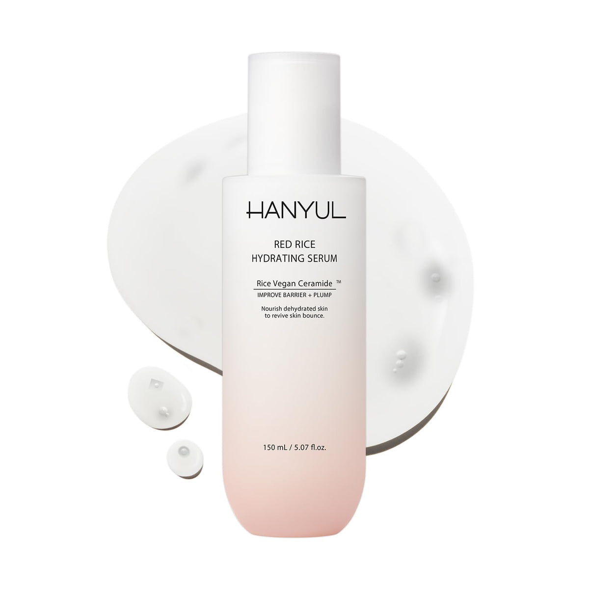 HANYUL front bottle showing elegant packaging and easy application benefit