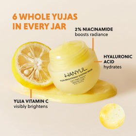 Hanyul yuja fruits display highlighting natural vitamin-rich ingredients