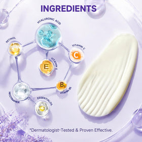 HANYWIL serum applied on hand demonstrating smooth spreadability and quick absorption