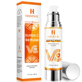 HANYWIL front packaging bottle showing label and size, highlights clarity