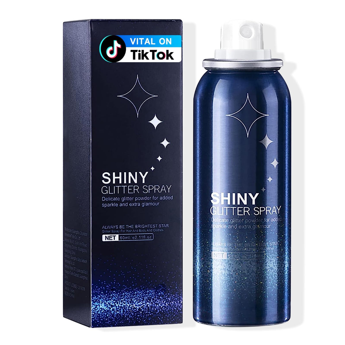 HANYWIL front packaging showing compact glitter spray for events