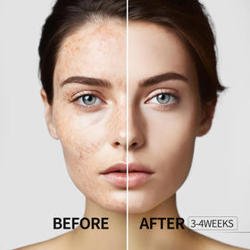 HANYWIL serum texture on skin demonstrating lightweight, fast-absorbing formula