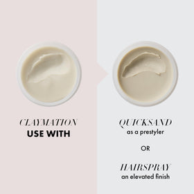 Hanz de Fuko Claymation matte finish on hair under neutral lighting to show texture