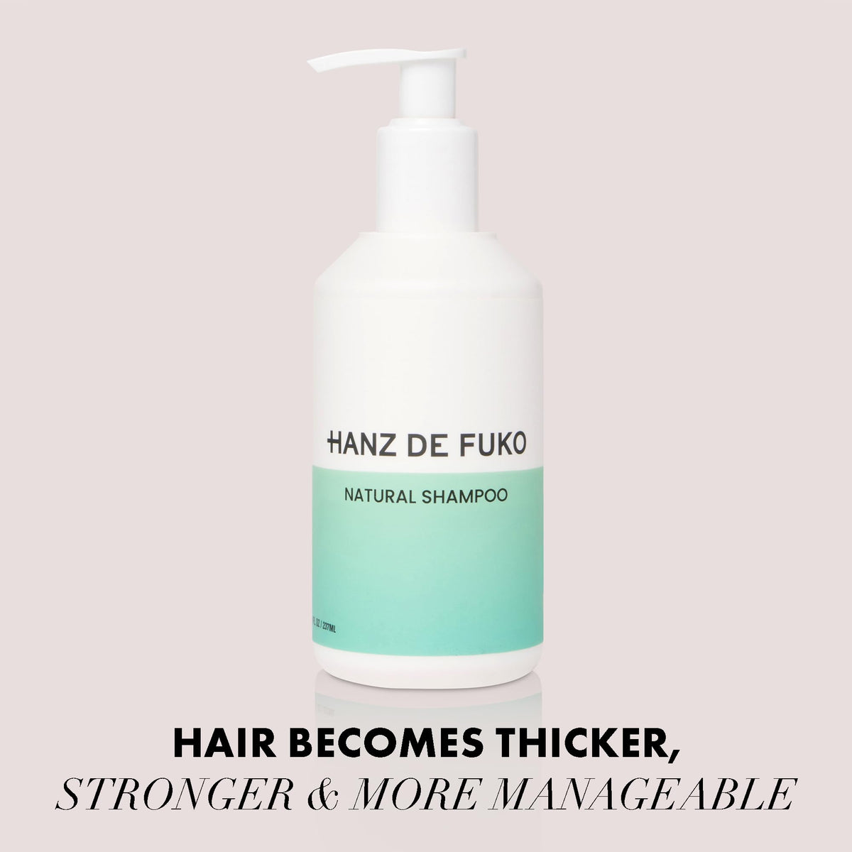 Hanz de Fuko rich lather in hair demonstrating gentle effective cleansing