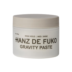 Hanz de Fuko front container showing compact travel jar and branding benefit: portable styling