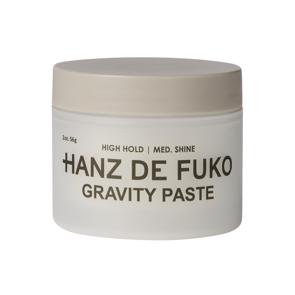 Hanz de Fuko front container showing compact travel jar and branding benefit: portable styling