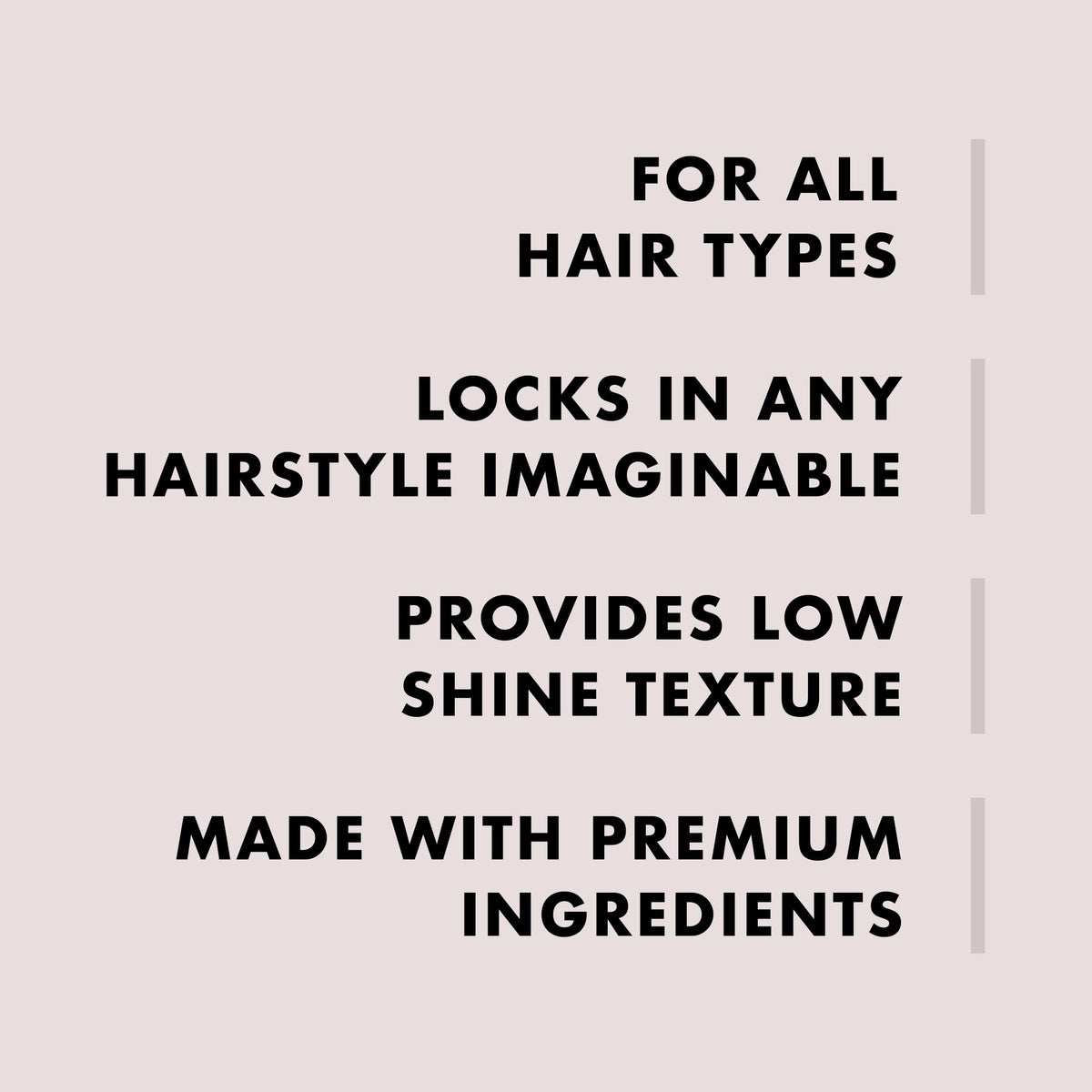 Hanz de Fuko ingredient closeup with castor oil visual highlighting conditioning benefit