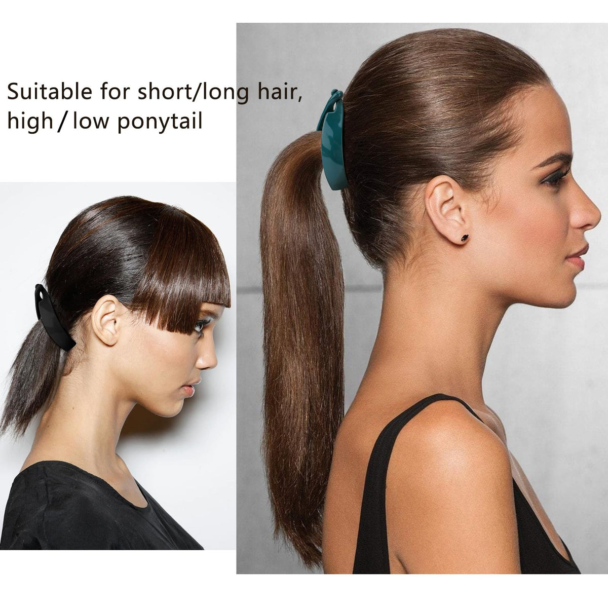 Hapdoo used to secure a compact bun demonstrating neat polished styling