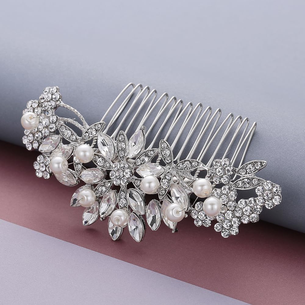 Hapibuy close-up of crystals and pearls highlighting intricate inlay benefit