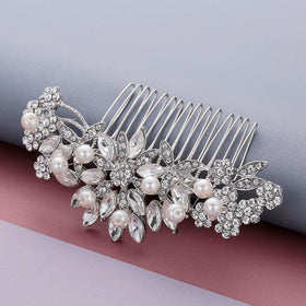 Hapibuy close-up of crystals and pearls highlighting intricate inlay benefit