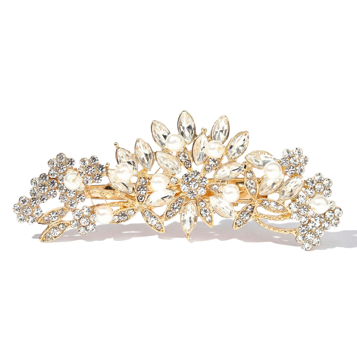 Hapibuy comb worn by bride in lifestyle scene enhancing formal look