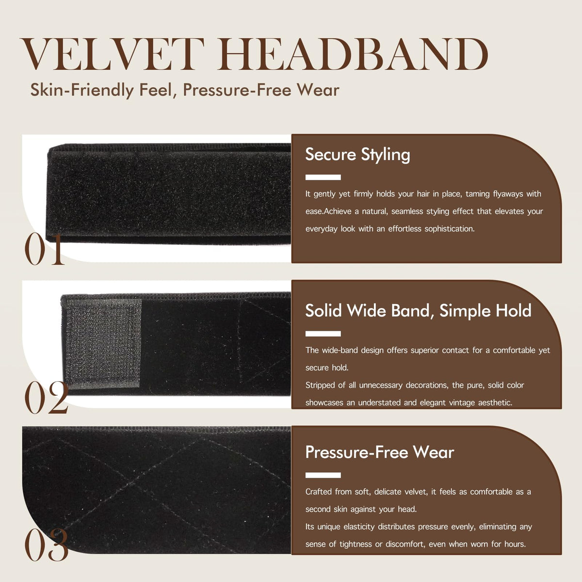 HappClan four breathable mesh caps arranged to protect hair and improve wig fit