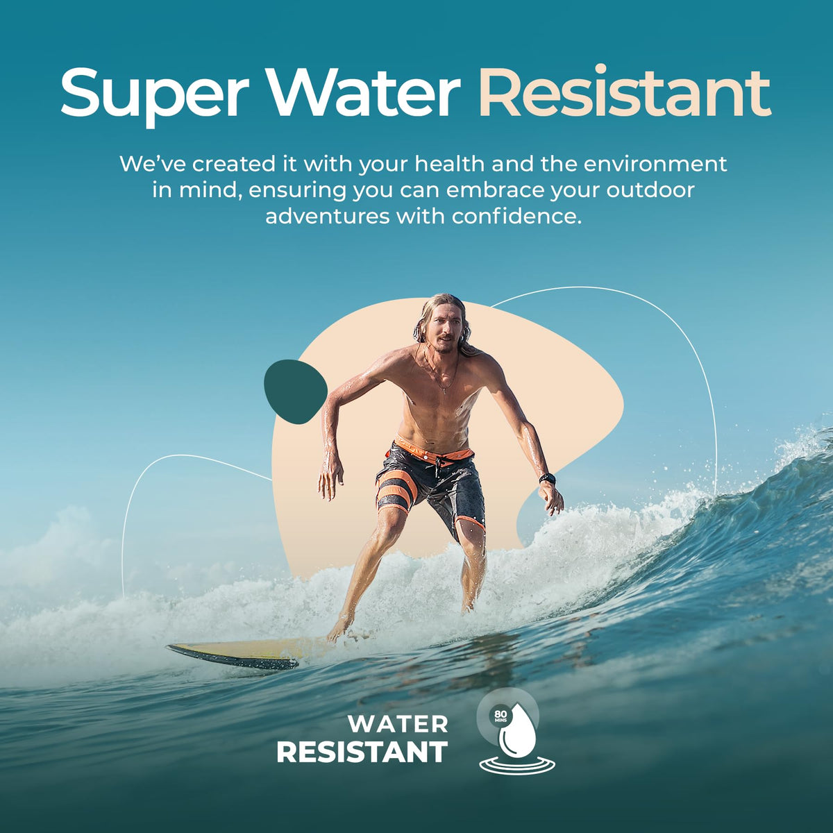 Happy Ocean ingredients label close-up highlighting organic botanicals and reef-safe claims