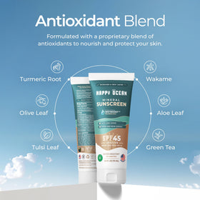 Happy Ocean sugarcane-based tube packaging indicating reduced plastic