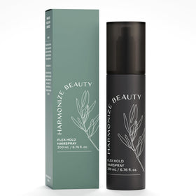 Harmonize Beauty front packaging showing label and gardenia scent benefit