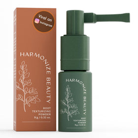 Harmonize Beauty front packaging shows product benefit instantly