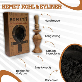 HARRAZ dry smudged eyeliner look for a soft smoky effect benefit