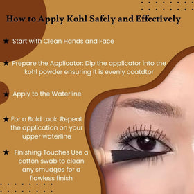 HARRAZ powder on brush showing easy pickup and precise lining benefit