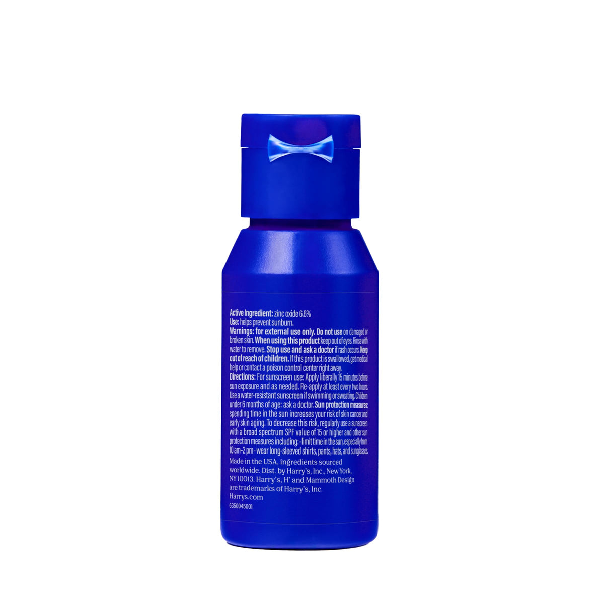 Harry's face lotion used outdoors showing everyday SPF protection benefit