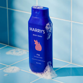 Harry's creamy thick lather close-up illustrating rich suds and gentle cleanse