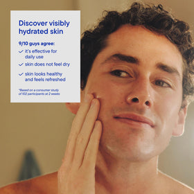Harry's creamy foam texture close-up showing gentle lathering benefit