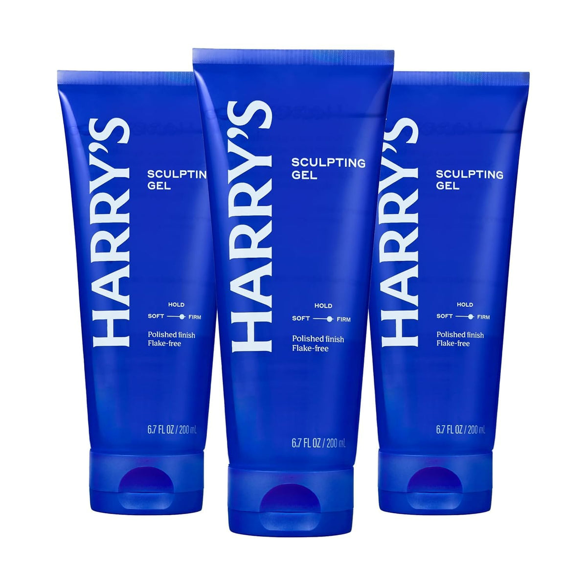 Harry's front packaging 3-pack showing jars and branding, clear value