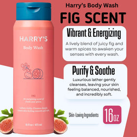 Harry's ingredient label close-up highlighting sulfate-free formula benefits
