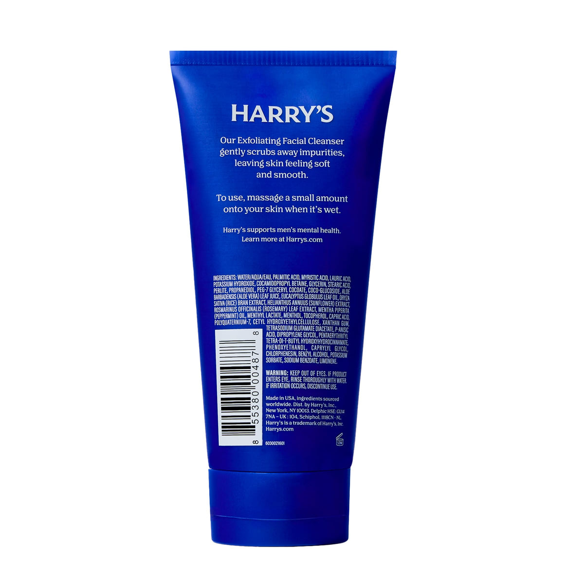 Harry's product next to razor in morning setting showing pre-shave preparation and smoother shave benefit