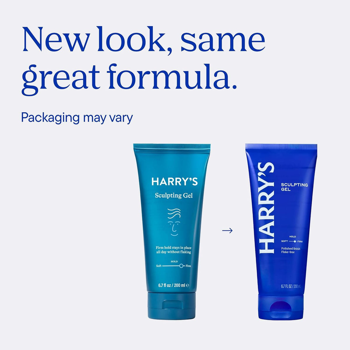 Harry's jar in hand to show 6.7 fl oz scale for travel convenience