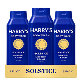 Harry's Solstice front packaging showing bottle and label for easy identification