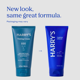 Harry's jar next to a ruler to communicate size and 5.1 fl oz scale for shopping clarity