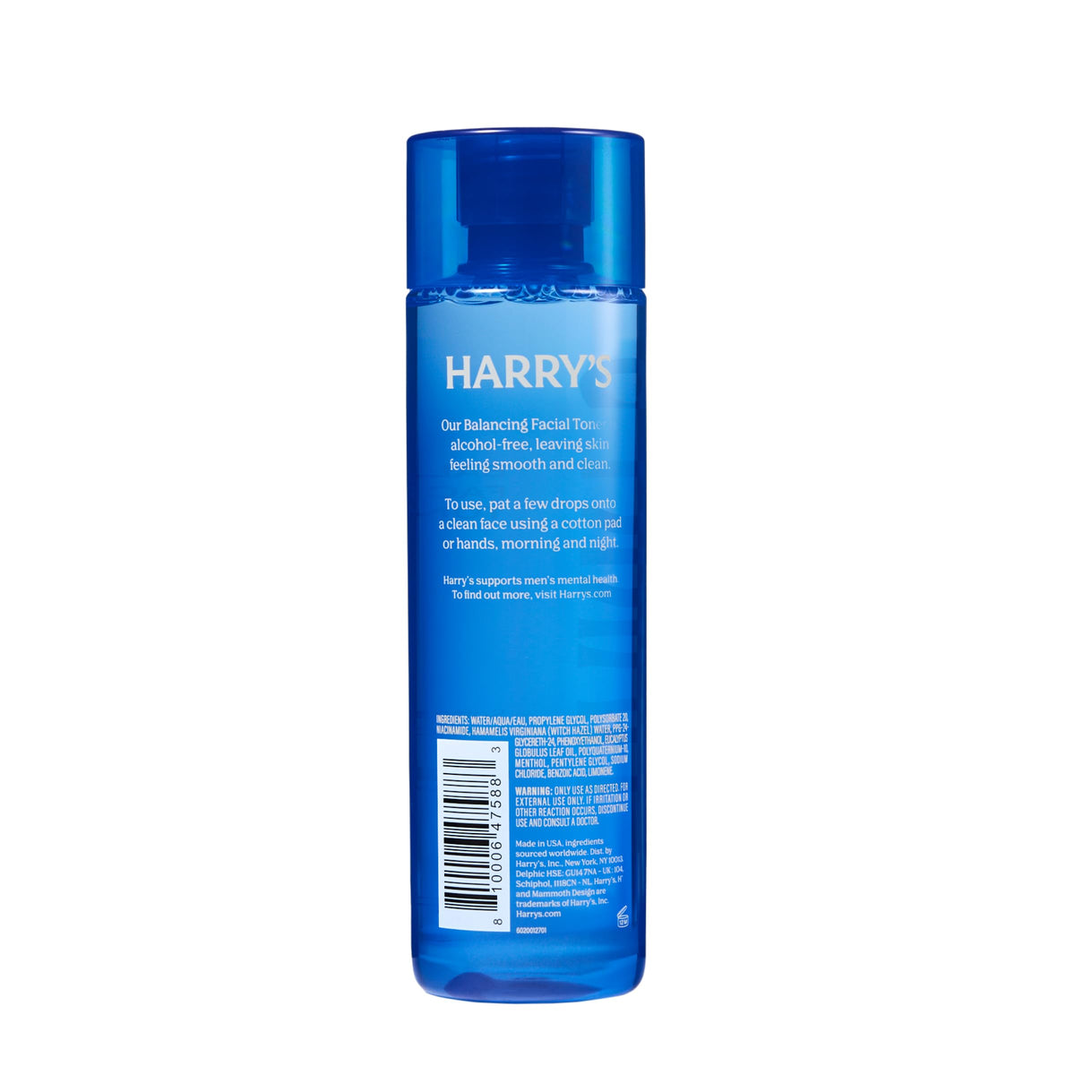 Harry's two bottles together illustrating pack of two convenience benefit