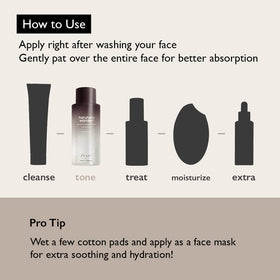 HARUHARU application on skin demonstrating even spread and immediate hydration benefit