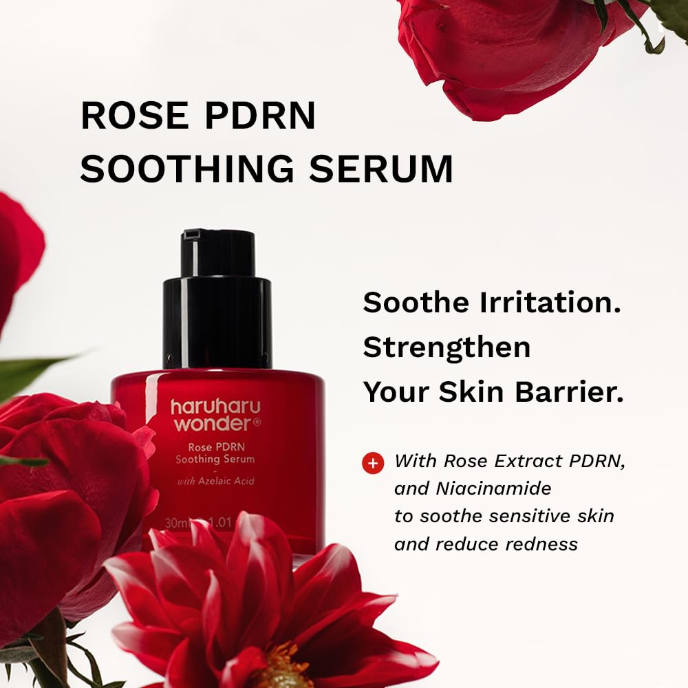 HARUHARU Bulgarian rose extract visual conveying antioxidant-rich source