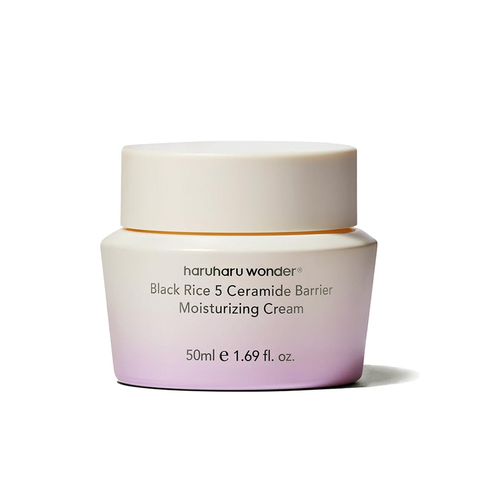 HARUHARU front packaging showing moisturizing cream and benefits