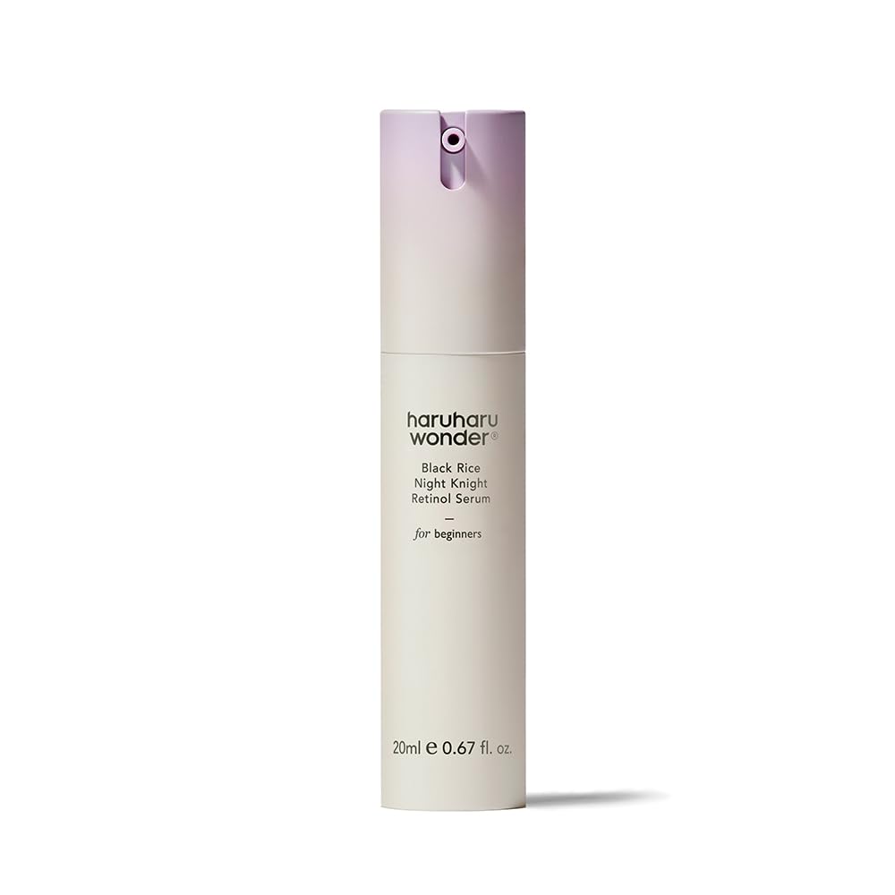 HARUHARU front packaging showing bottle and label for gentle retinol benefits
