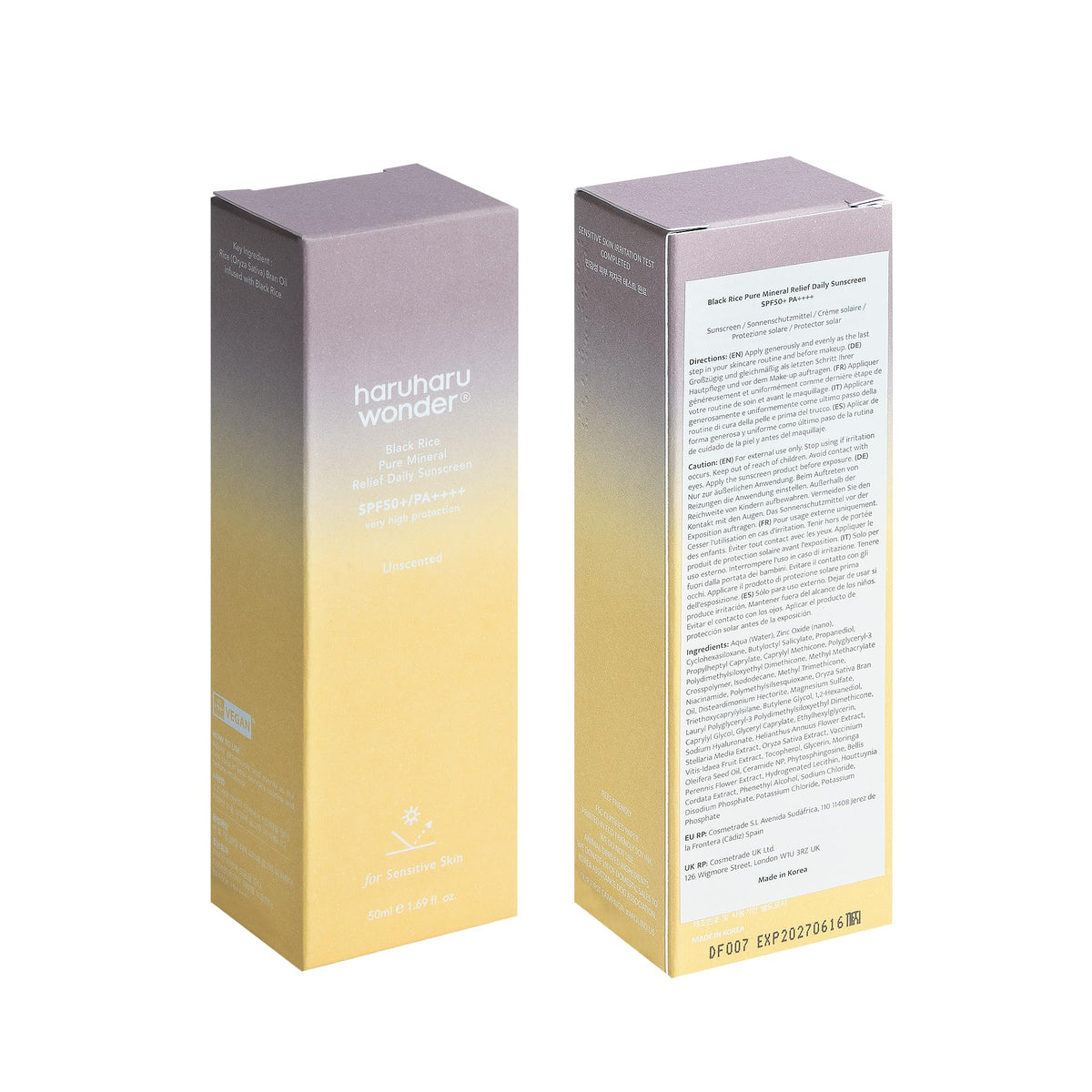 HARUHARU sunscreen in beach bag, reef-safe protection for outings