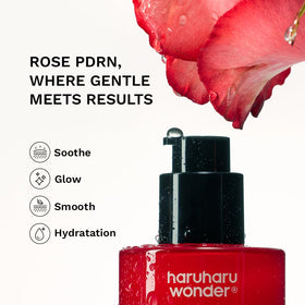 HARUHARU pump dispensing lightweight serum texture for quick absorption