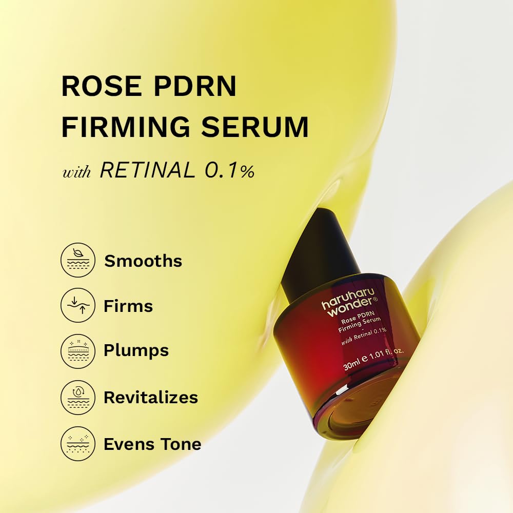 HARUHARU creamy serum texture close-up illustrating absorbency