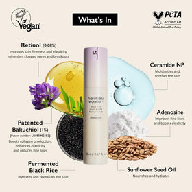 HARUHARU serum texture on hand demonstrating lightweight hydration benefit