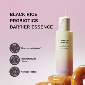 HARUHARU milky essence droplet texture demonstrating lightweight hydration