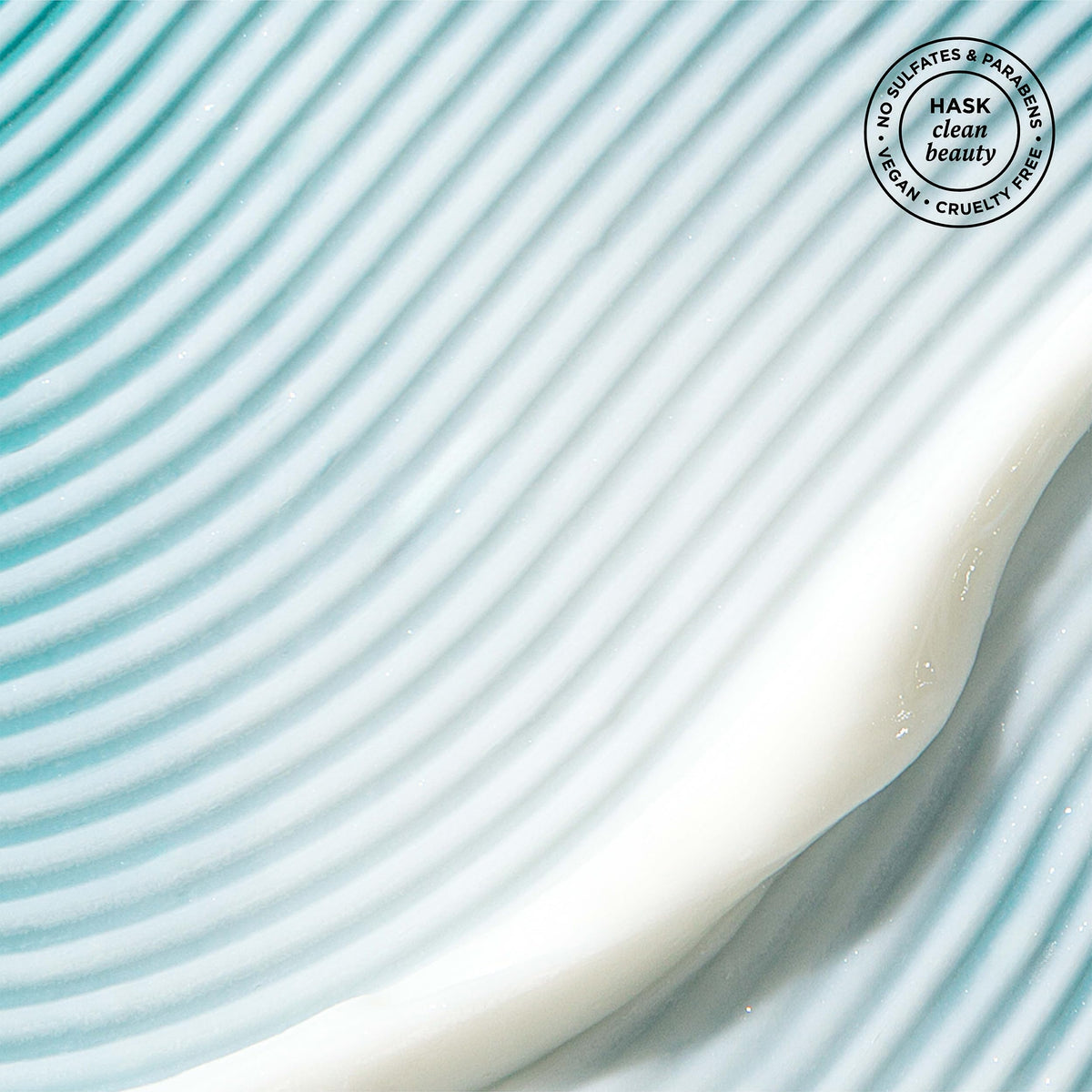 HASK applied to wet hair in shower demonstrating easy in-shower use