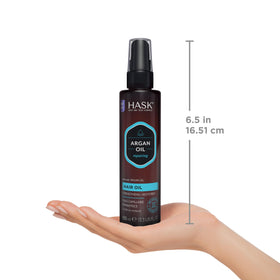 HASK ingredient label highlighting vegan and free-from benefits
