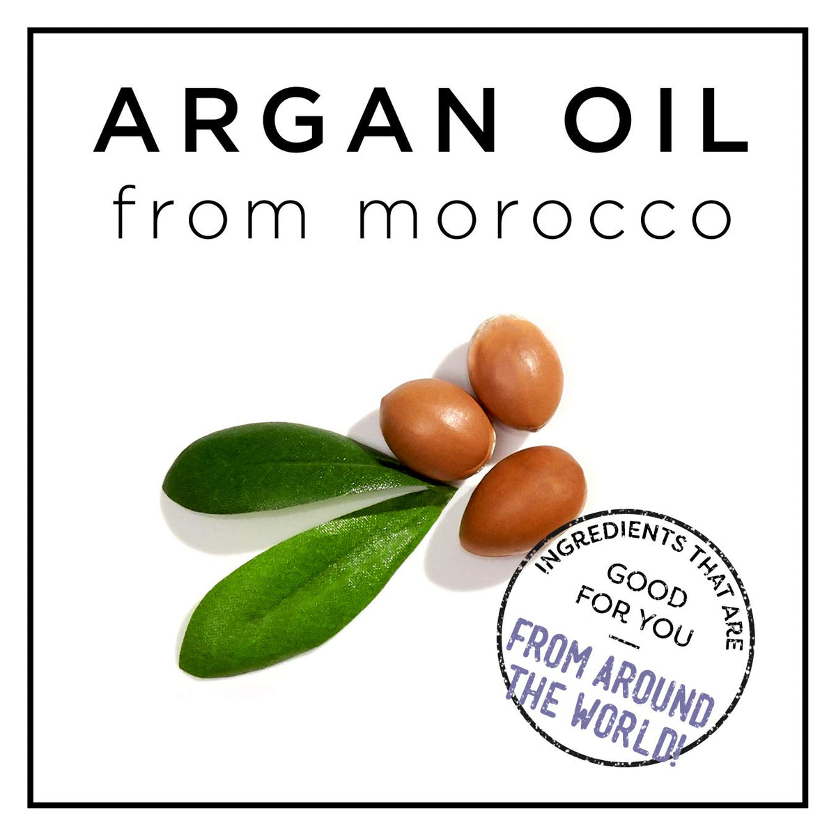 HASK ingredients label close-up showing argan oil and free-of claims for informed shoppers