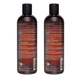 HASK duo in shower lifestyle image, conveys simple daily use and ease
