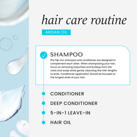 HASK shampoo paired with matching conditioner for complete hair routine