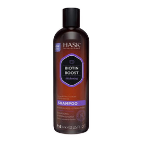 HASK front bottle showing label and product for easy identification