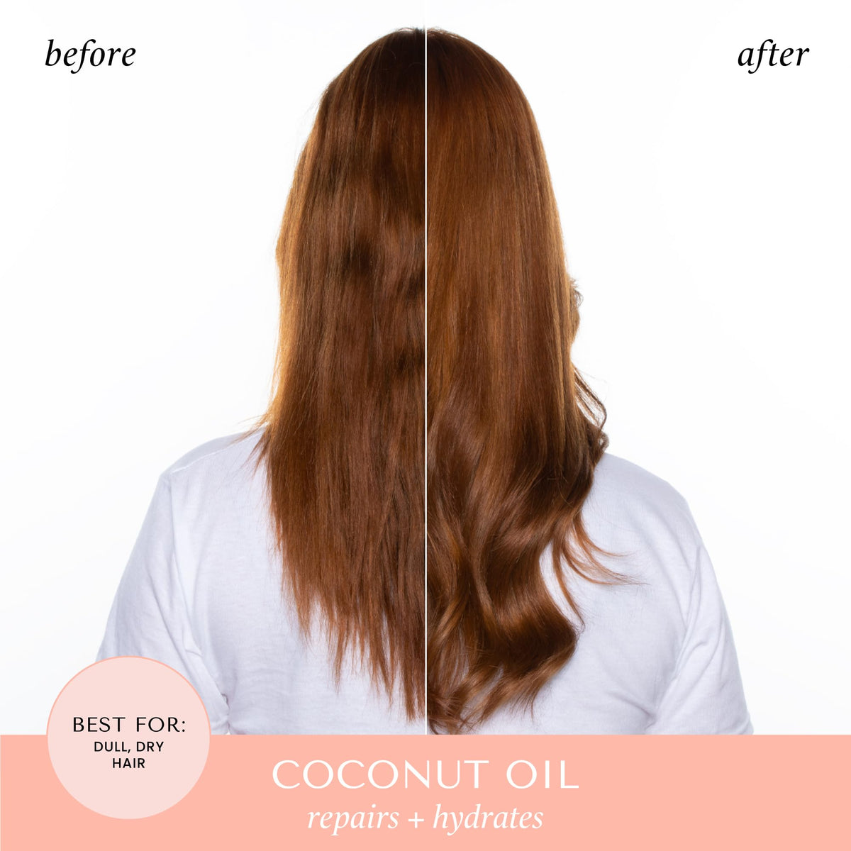 HASK label close-up with coconut illustration highlighting natural ingredients